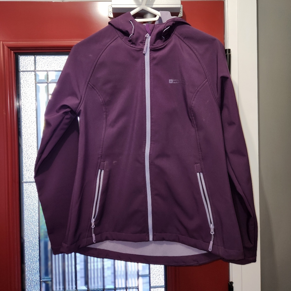 Woman's purple springband fall Mountain Warehouse jacket